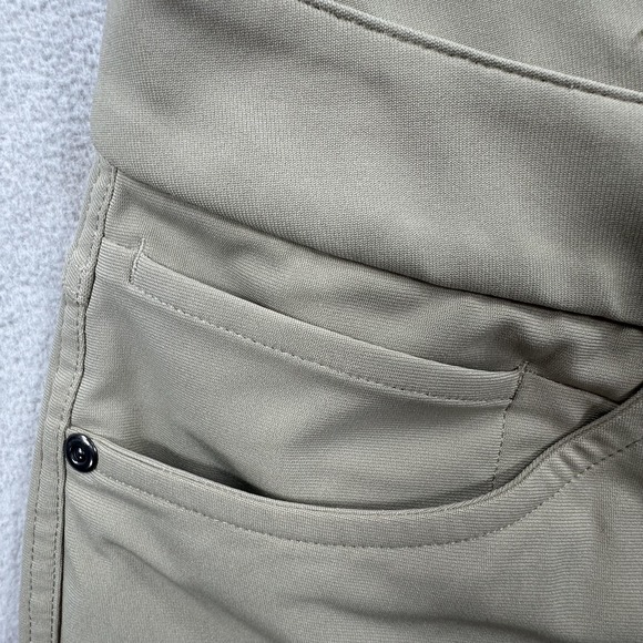 Lululemon Pants Mens 31 Tan ABC 5 Pocket Performance Stretch Slim Fit Warpstreme - Picture 5 of 15